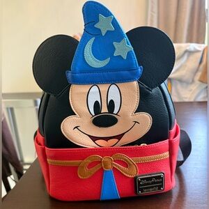 Loungefly Sorcerer Mickey Mouse Backpack